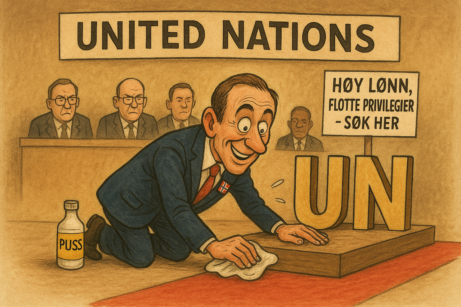 Espen Barth Eide er en rund kloss i firkantet hull