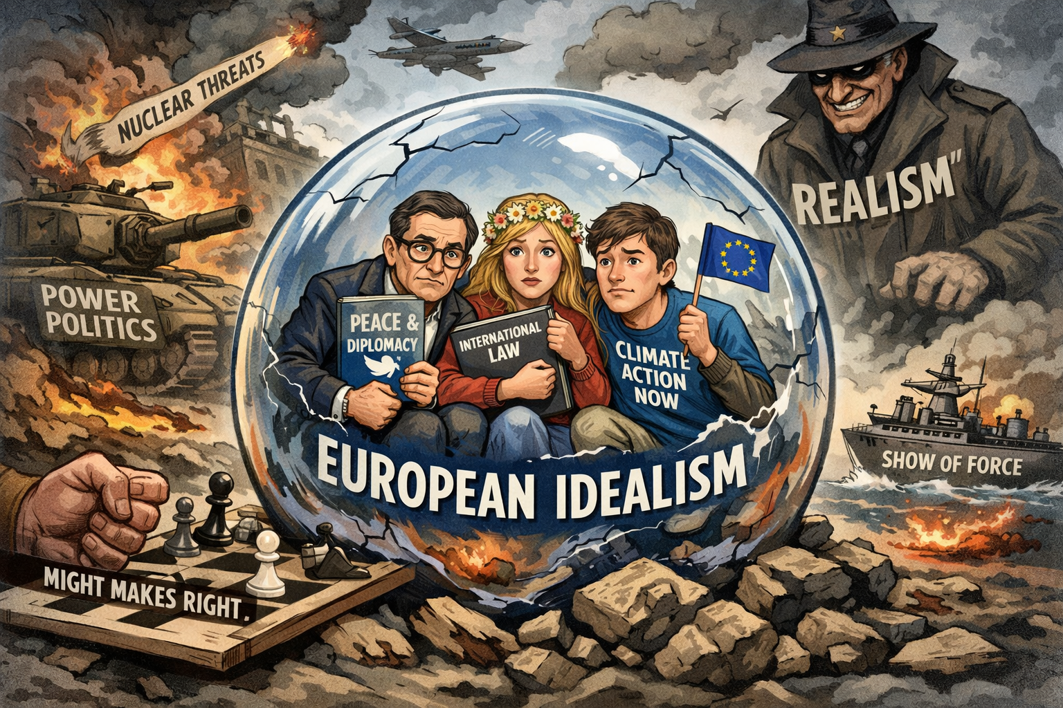 Ness 329 – Krig uten realisme: Toje om Ukraina, Europa og Hilde Sandvik